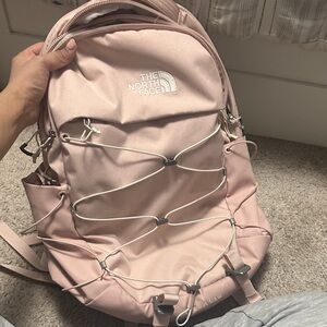 The North Face Light Pink Backpack